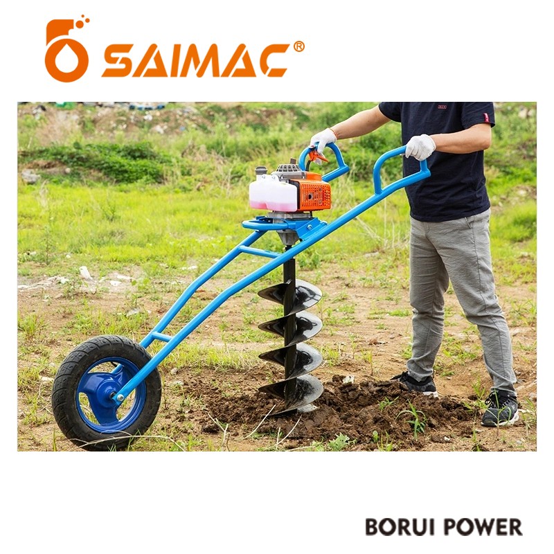 SAIMAC Foldable ground drill